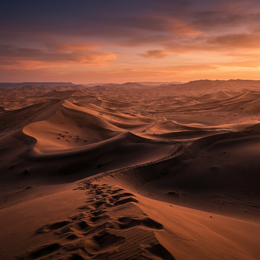 Sahara Sunset Journey
