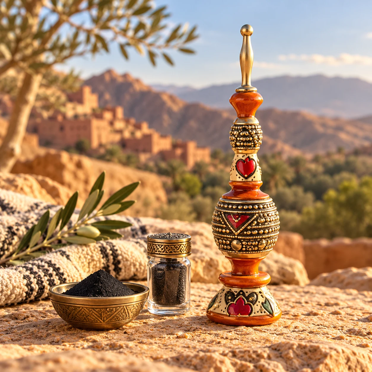 Khôl marocain traditionnel
