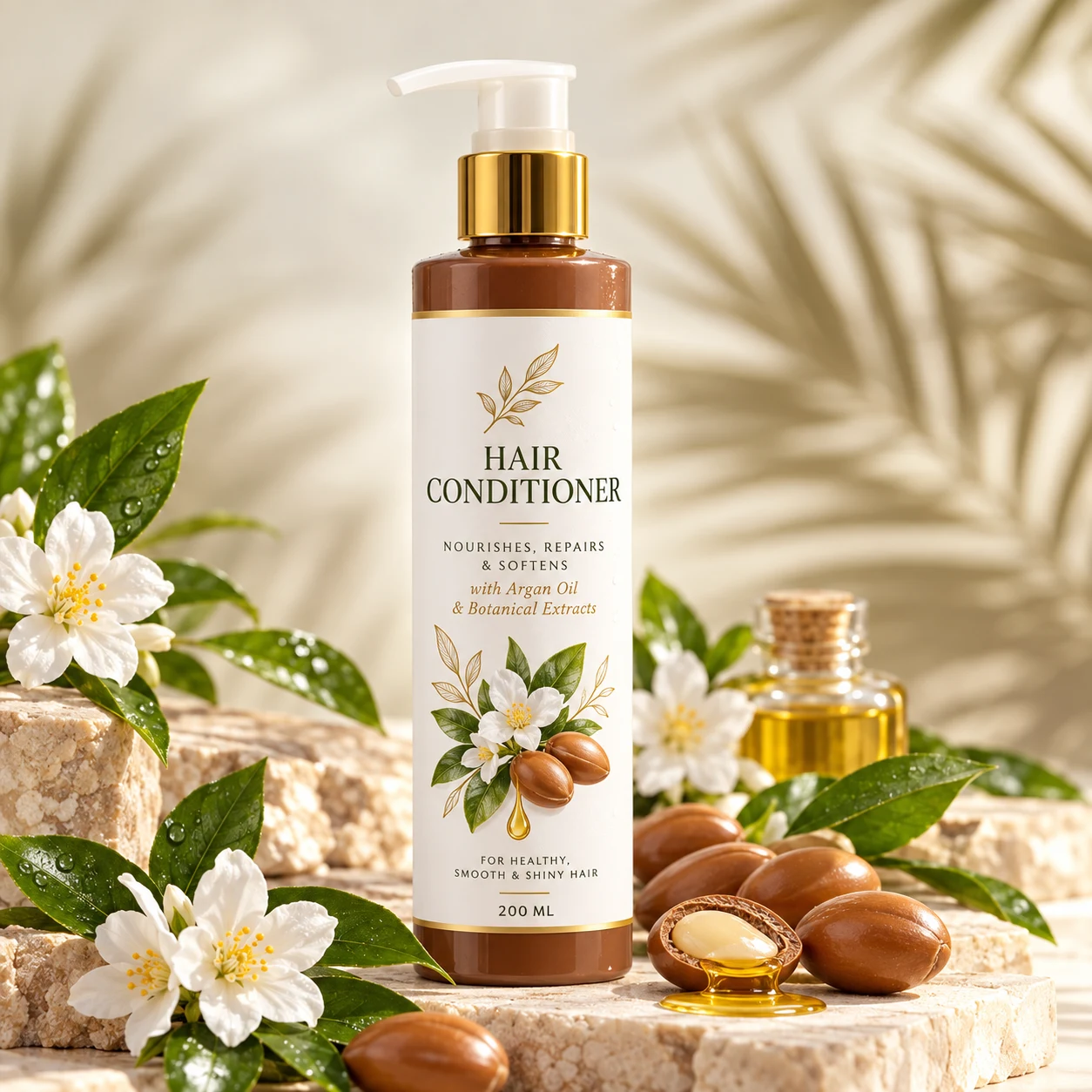 Après-shampooing à l’huile d’argan