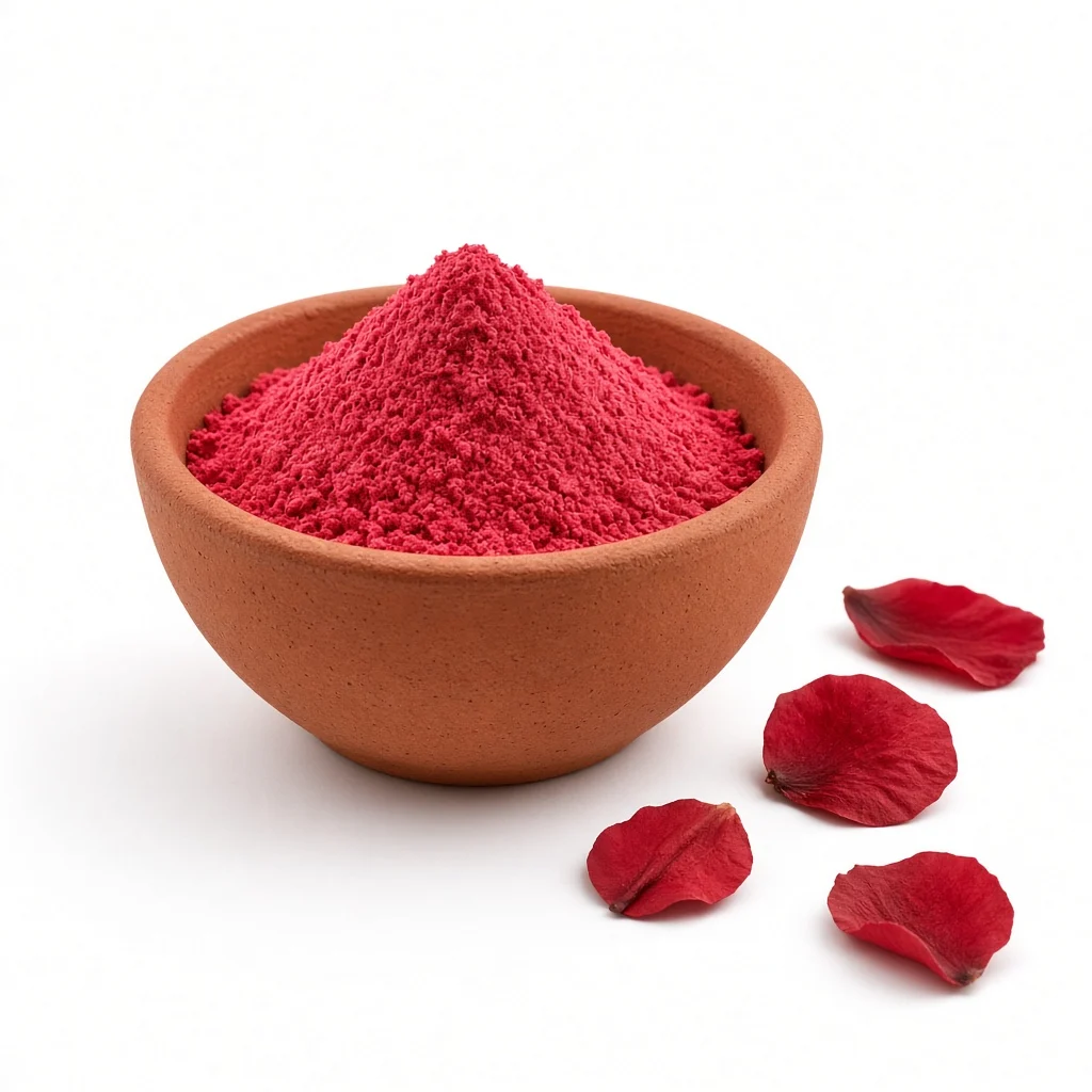 Poudre rouge aker fassi du Maroc